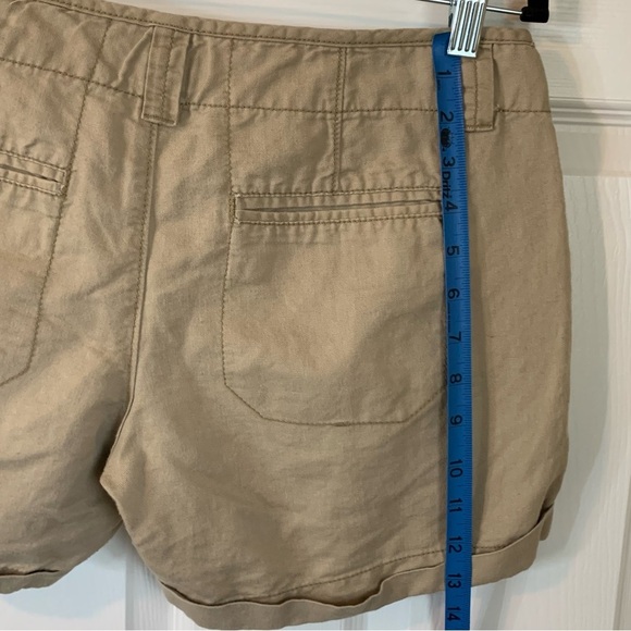 Old Navy Khaki Cargo Shorts, Size 6 - Picture 8 of 10